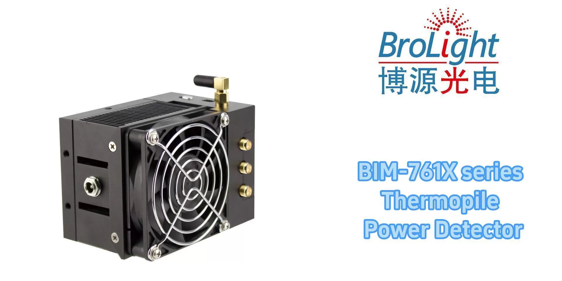  BIM-761XシリーズThermopileパワー検出器のビデオ